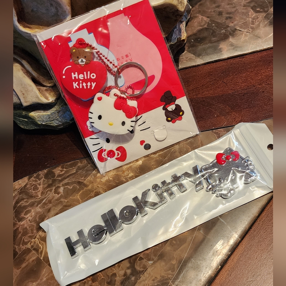 Hello Kitty Car accesories bundle (3 pieces)